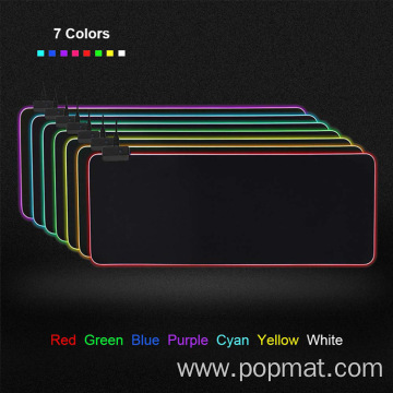 Anti-slip customized gaming LED mouse pads